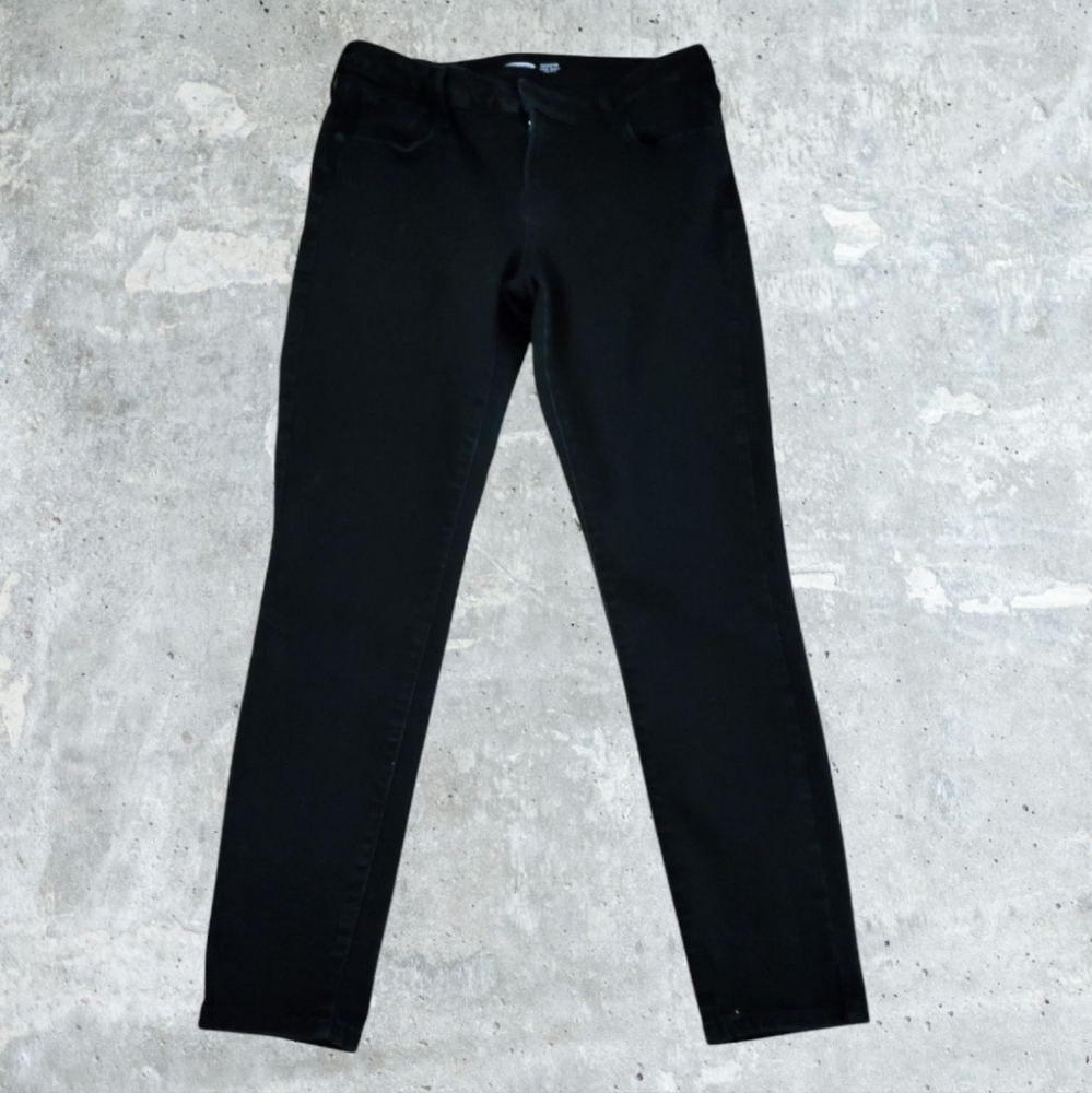 Womens (14) Black Rockstar Skinny Jeans